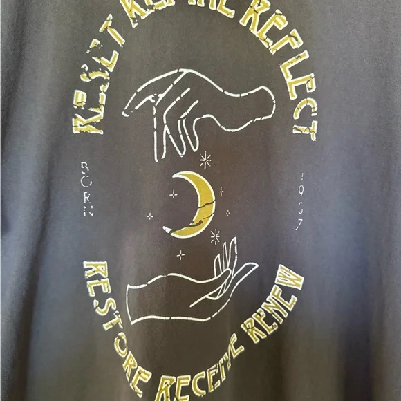 PEBBY FOREVER Vintage Style Women’s SPIRITUAL TSHIRT 2XL - Picture 3 of 5